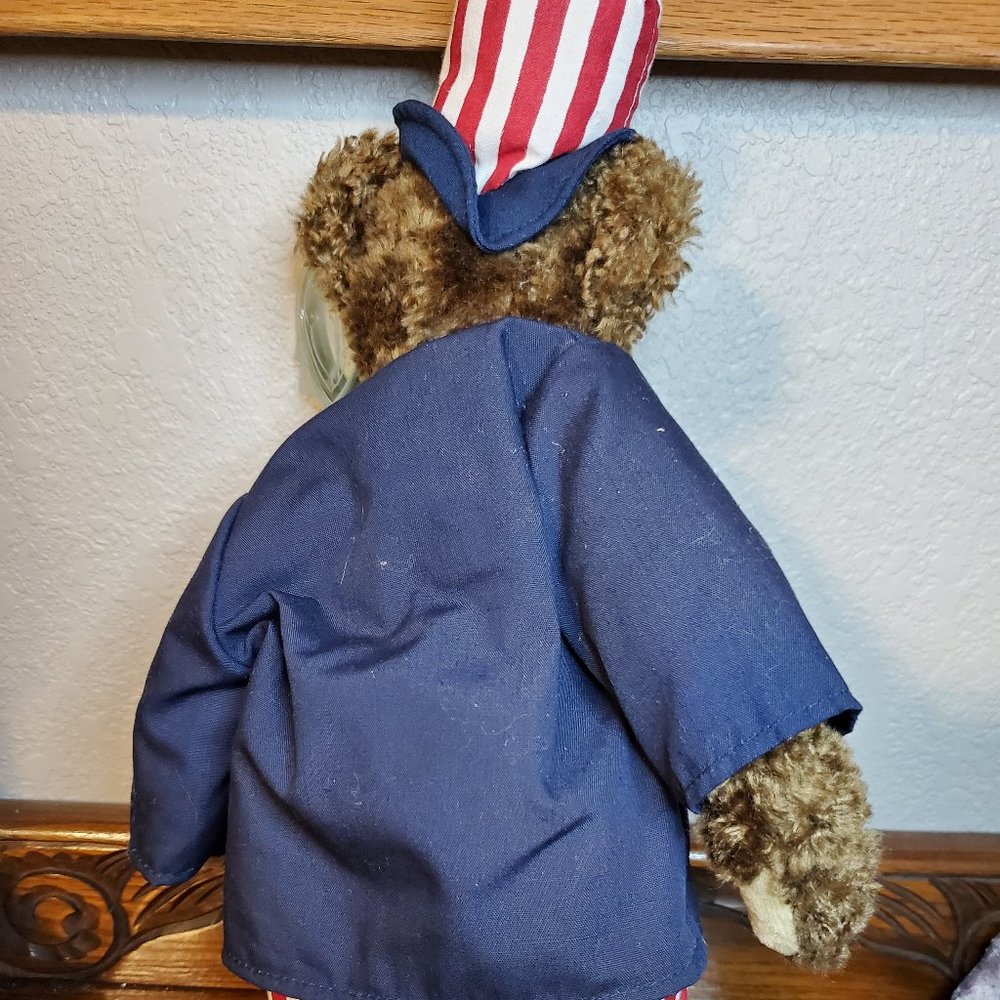 Patriotic Uncle Sam Ty Beanie Babies Bear Samuel I - Picture 2 of 4